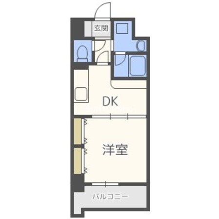 ブランクレール谷町の物件間取画像